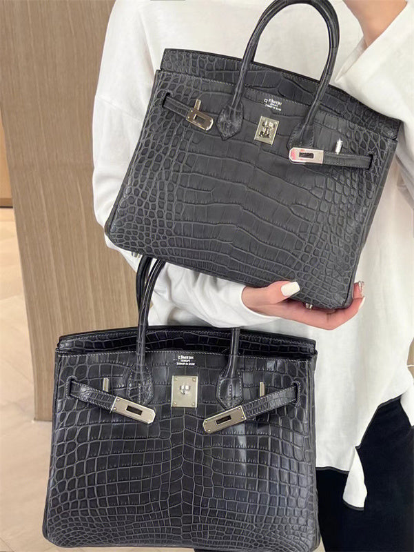Considered bag shown from front angle
