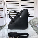 Front view of refined signature women's handbag – women's luxury handbag
