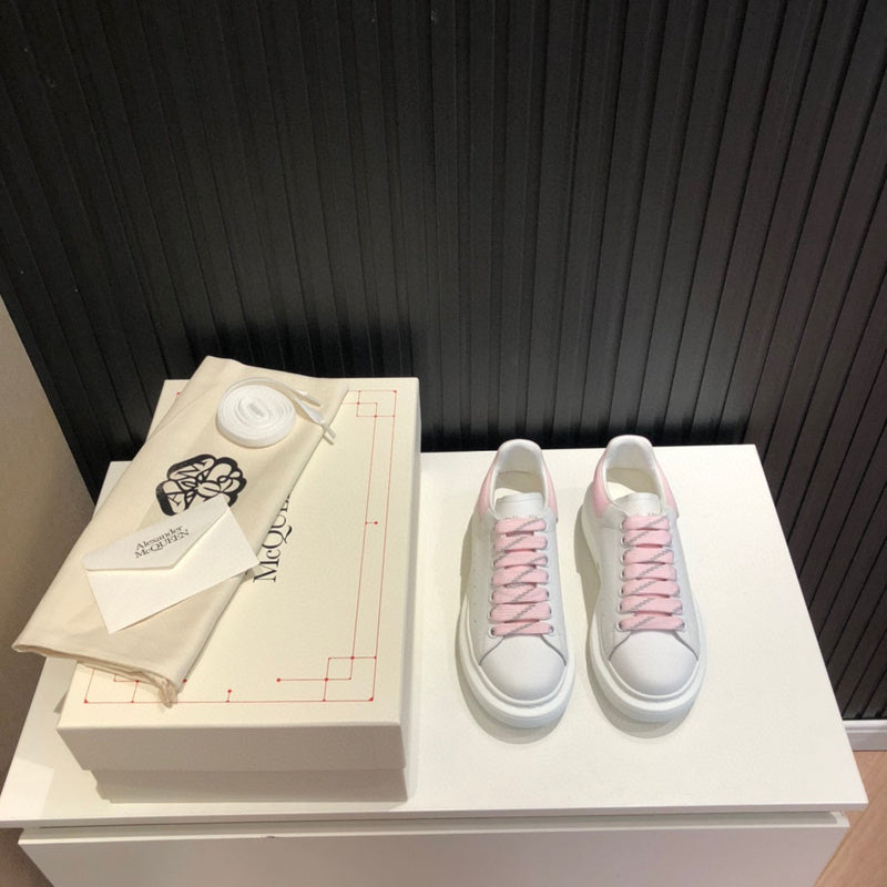 Alexander McQueen clean off-white luxury sneakers view 8 premium leather build