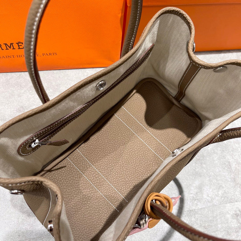 Close-up detail of versatile bag design