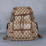 Close-up detail of structured polished women's handbag – women's everyday handbag