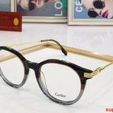 Close-up detail view of Cartier unisex sunglasses