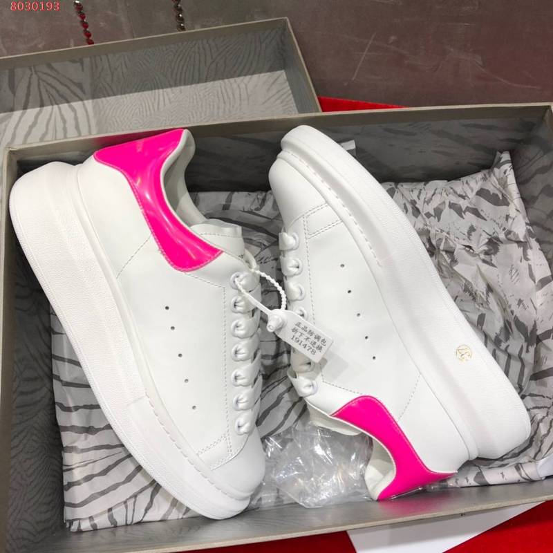 Alexander McQueen fresh white-and-black luxury sneakers view 7 streetwear statement look
