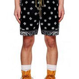 Close-up detail shot of Rhude luxury clothing with runway-inspired design