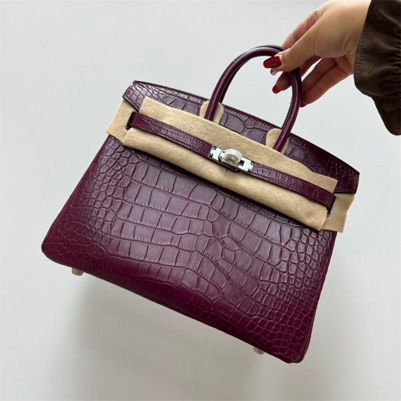 Close-up detail of streamlined bag design