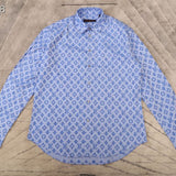 Side profile of Louis Vuitton luxury clothing with tailored silhouette