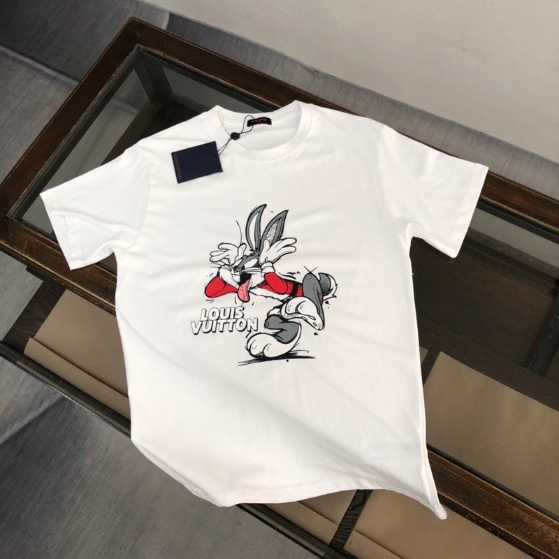 Back view of Louis Vuitton cotton t-shirt with everyday silhouette