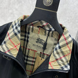 Burberry clothing close-up — premium authentic designer style