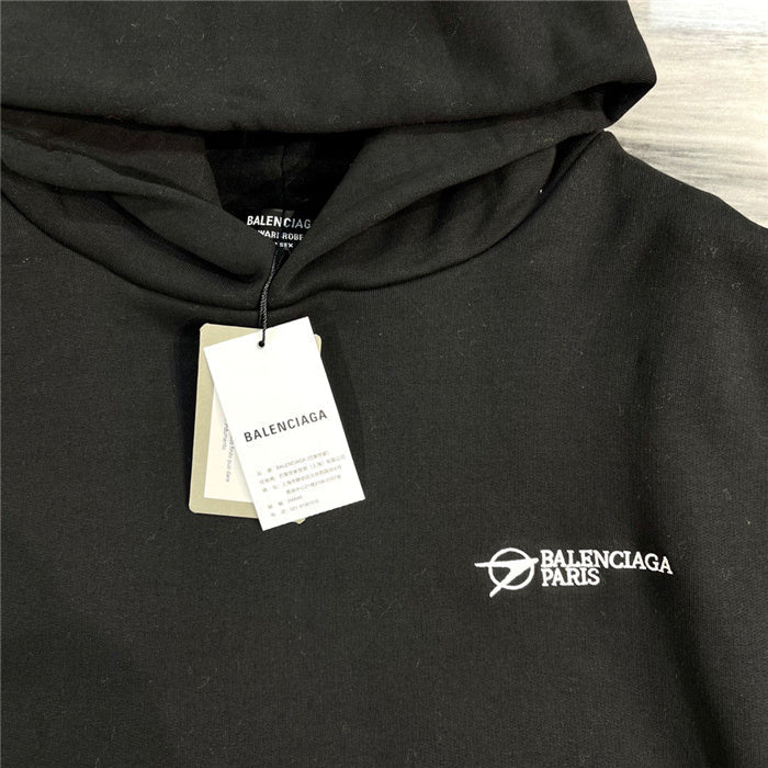 Close-up of Balenciaga designer clothing craftsmanship