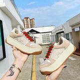 Gucci two-tone luxury sneakers view 8 streetwear statement look
