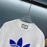 Back view of Gucci luxury clothing with monogram-inspired silhouette