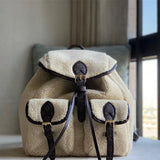  tailored shopper bag detail view showing craftsmanship