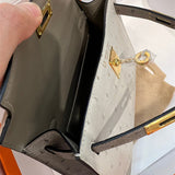  Everyday crossbody bag carried on shoulder