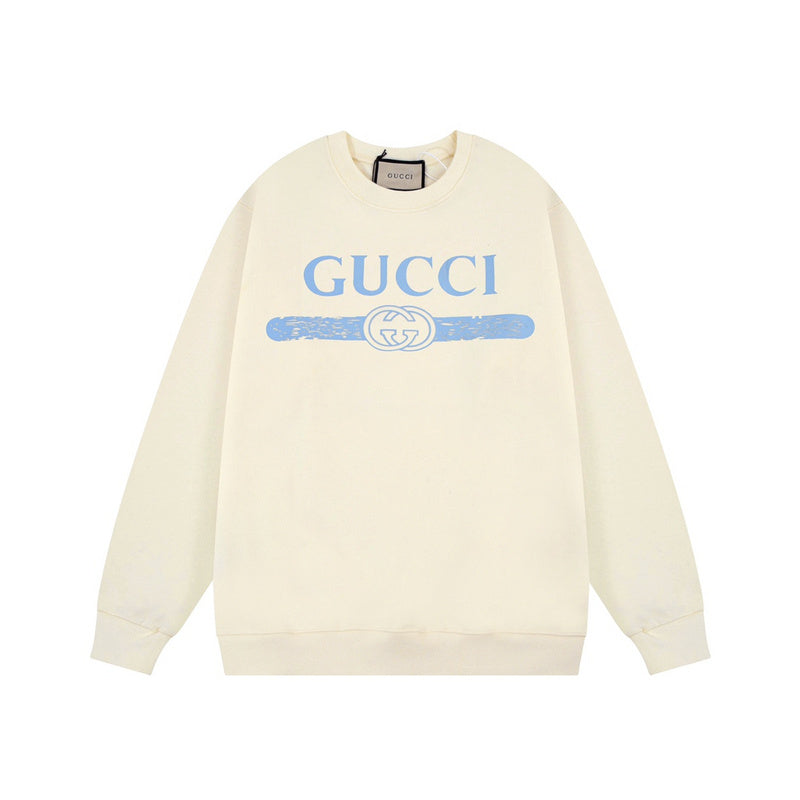 Back view of Gucci luxury clothing with relaxed-fit cut