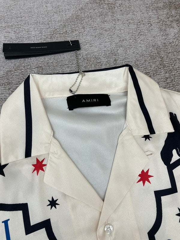 Amiri t-shirt close-up — premium authentic designer style