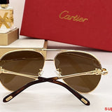 Side view of Cartier unisex sunglasses