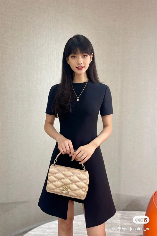 Sophisticated shoulder bag carried on shoulder 34