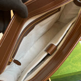 Side profile of sleek everyday-luxe women's handbag – women's everyday handbag