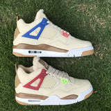 Nike stone beige luxury sneakers view 15 chunky sole construction