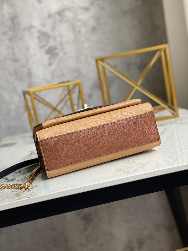 Interior view of refined structured women's handbag – women's luxury accessory