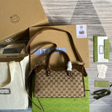 Front view of modern chic women's handbag – women's designer-style accessory