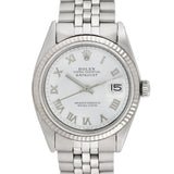 Side view of Rolex men's watch
