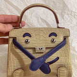 Interior view of modernist premium bag