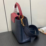  Tailored top-handle bag front view 25