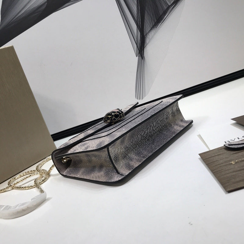 Structured Vegan Leather Handbag - Statement Silhouette | Women's Everyday Carry Handbag #1785 - side angle view (image 2) of designer-inspired handbag