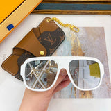 Lifestyle view of Louis Vuitton unisex sunglasses