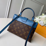 Styled lifestyle shot of sleek structured women's handbag – women's statement bag
