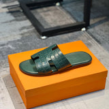 Hermès Grey Chelsea Boots - Detail Shot of Craftsmanship
