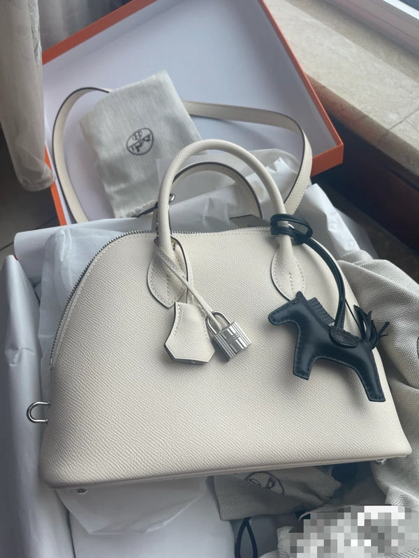 Statement handbag styled for everyday wear
