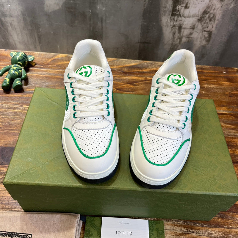 Gucci clean off-white luxury sneakers view 8 classic court silhouette