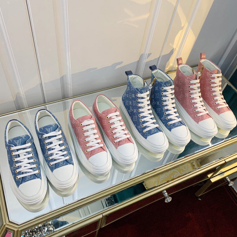 Louis Vuitton designer shoes full view
