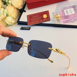Front view of Cartier unisex sunglasses