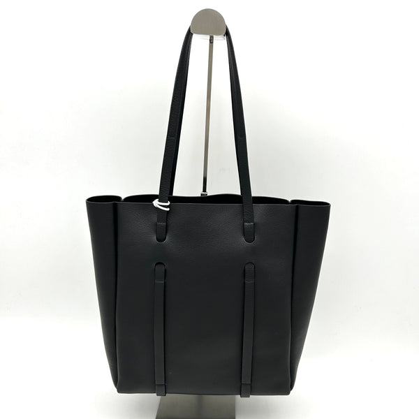 Balenciaga Veau Baltimore Double Sided Small Everyday Tote Gris Fossile Black | Premium Leather Tote