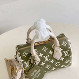 Close-up detail of polished chic women's handbag – women's designer-style accessory