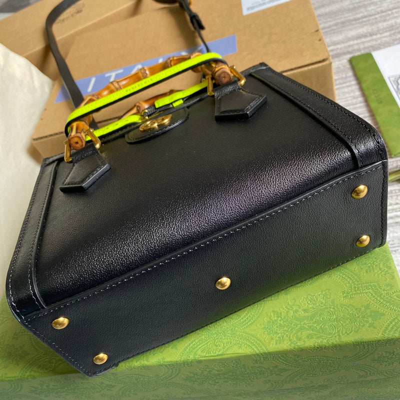 Top view of signature sleek women's handbag – women's premium purse