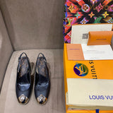 Louis Vuitton Burgundy Loafer Flats - Lifestyle Styling Shot
