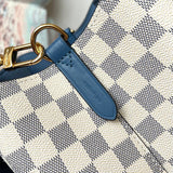  sleek carryall bag detail view showing craftsmanship