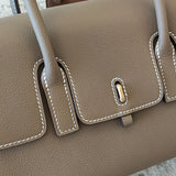 Interior view of sculpted premium bag