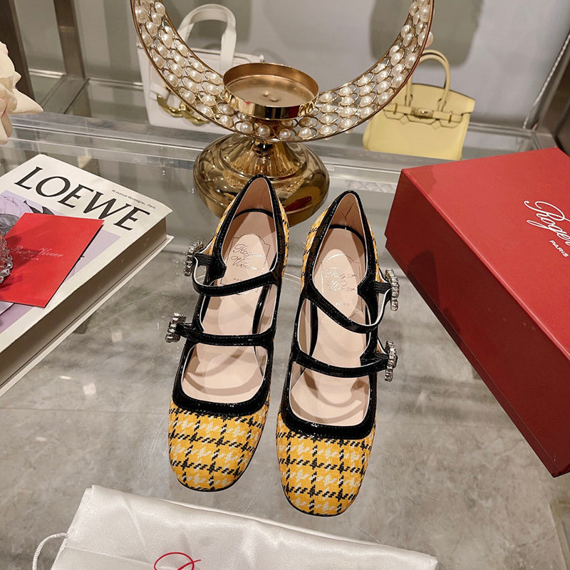 Roger Vivier luxury shoes side view — premium authentic designer style