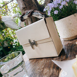  carryall bag close-up of hardware and finish