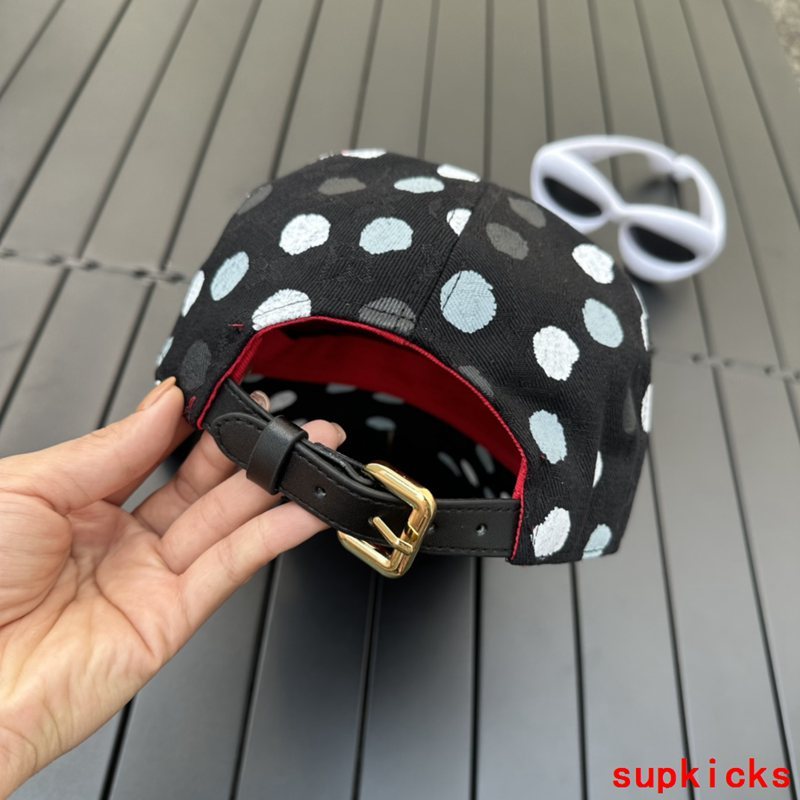 Close-up detail view of Louis Vuitton unisex cap