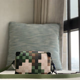  Graceful carryall bag carried on shoulder