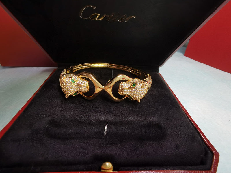 Front view of Cartier unisex jewelry piece