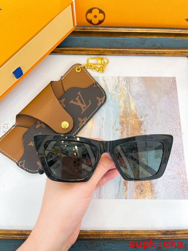Full view of Louis Vuitton unisex sunglasses