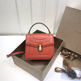 Chic Vegan Leather Handbag - Modern Structured Build | Women's Statement Accessory #1758 - product detail shot (image 10) of designer-inspired handbag