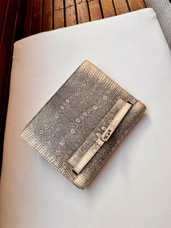 Close-up detail of streamlined bag design